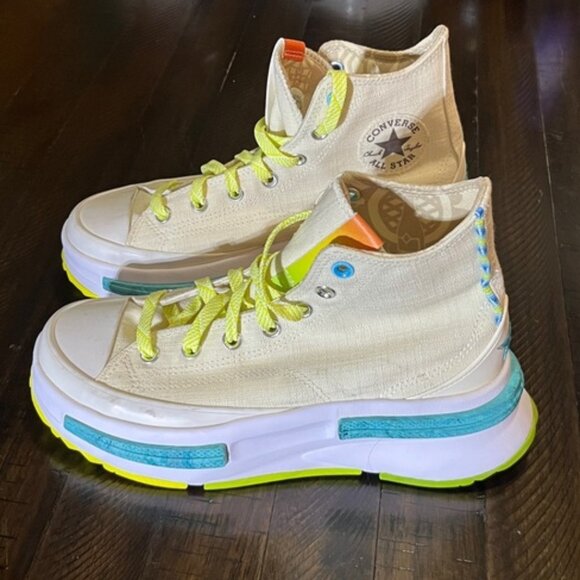 NEW Converse Run Star Legacy CX High Mi Gente Capsule Natural Sneakers Unisex main image 10